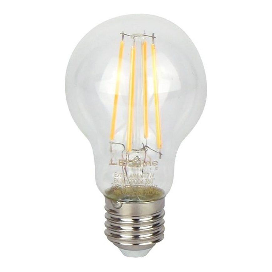 LED lemputė E27 7W 2700K 840lm 220-240V FILAMENT A60 GLOBE LED line LITE