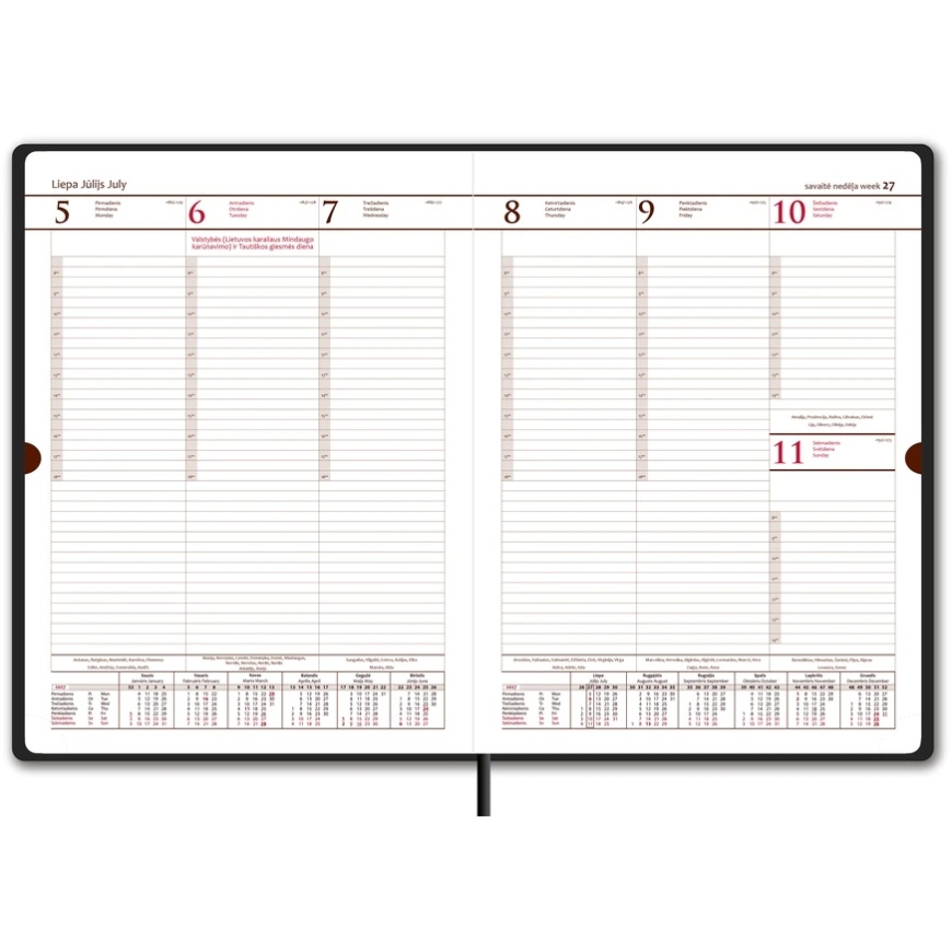 Fat Kalendorius IMPERIAL2027, A4, мягкая обложка, светло-зеленый – 2