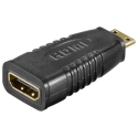 Wentronic goobay - HDMI-Adapter - HDMI Typ A 19-polig (W) - mini HDMI Typ C (M) - schwarz 4040849688416 Wentronic goobay - HDMI-Adapter - HDMI Typ A 19-polig (W) - mini HDMI Typ C (M) - schwarz 4040849688416