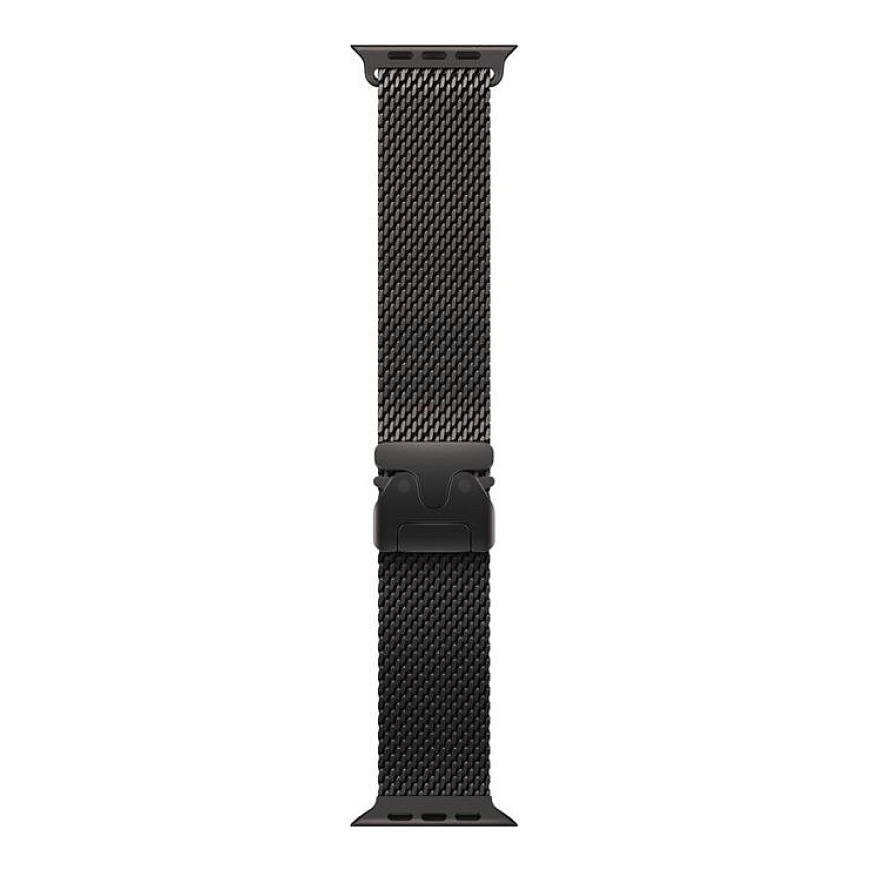 49mm melnā titāna Milānas cilpa - liela |