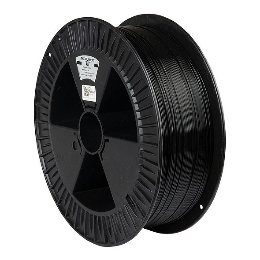 Filamentai PLA tamsiai juodas 3kg Filamentai no Spectrum PLA-mBLA-175-3-TF (5907138400908)