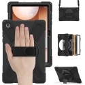 Just Must JM Rugged Case Grip for Samsung Galaxy Tab A11+ with a strap Juodas Just Must JM Rugged Case Grip for Samsung Galaxy Tab A11+ with a strap Juodas
