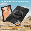 Just Must JM Rugged Case Grip Samsung Galaxy Tab A11+ ar siksnu Melns Just Must JM Rugged Case Grip Samsung Galaxy Tab A11+ ar siksnu Melns
