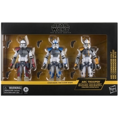 Hasbro Star Wars The Juodas Series Star Wars The Clone Wars komplekt 3 figuuri 15 cm