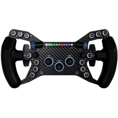"Base Performance Simulators FW1 Formula Wheel Simracing" steering wheel, RGB – black/carbon