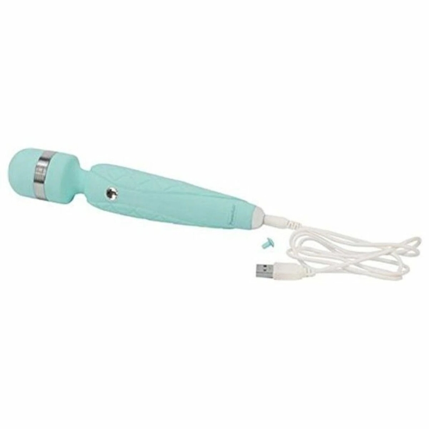 Pillow Talk Cheeky Wand Massager Teal – 2