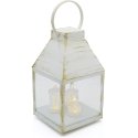 Ambiance Light Koopman Advento žibintas su LED žvakėmis 25 cm, 3 žvakės, laikmatis, balta Ambiance Light Koopman Advento žibintas su LED žvakėmis 25 cm, 3 žvakės, laikmatis, balta