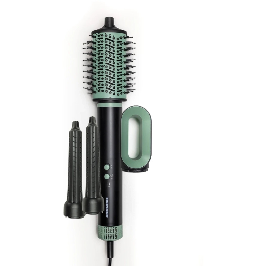Plaukų formavimo prietaisas 1500W, juodas/žalias, HAS-R15BLDC-BK4 HEINNER – 2