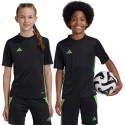 Детские футболки adidas Tabela 23 Jersey черно-лаймовые JJ1155 (116см)