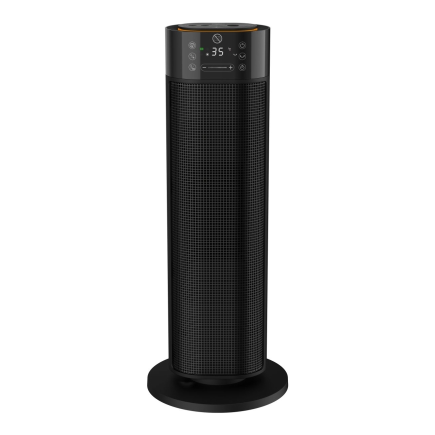 HT 1000 Premium Fan Heater with Humidifier, LED Touch Display, Eco Function & 2000 Watt – quiet & efficient heating