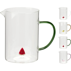 Mondex borosilikaattilasista kannua 1,6 l, 4 kuviota