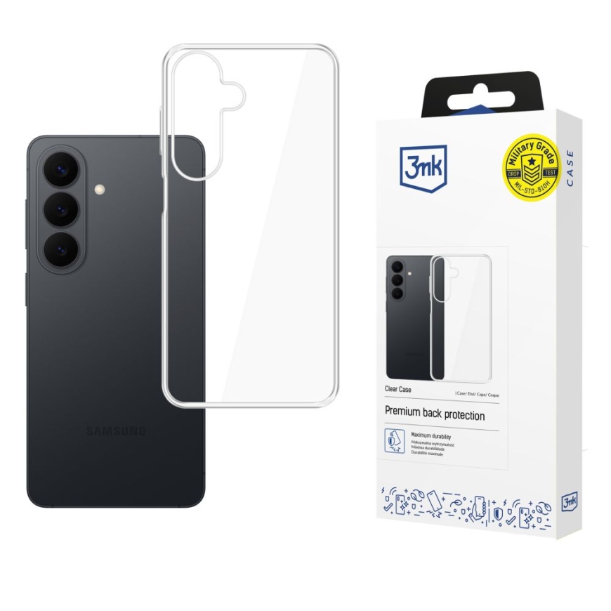 Samsung Galaxy S26 FE - 3mk Aiškus dėklas (5903108777315)