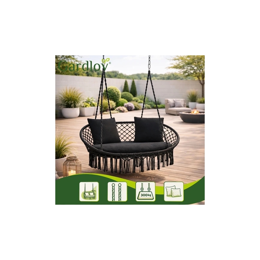 Gardlov Liikuvad Tasakaalupink Must "Crow's Nest" – 2