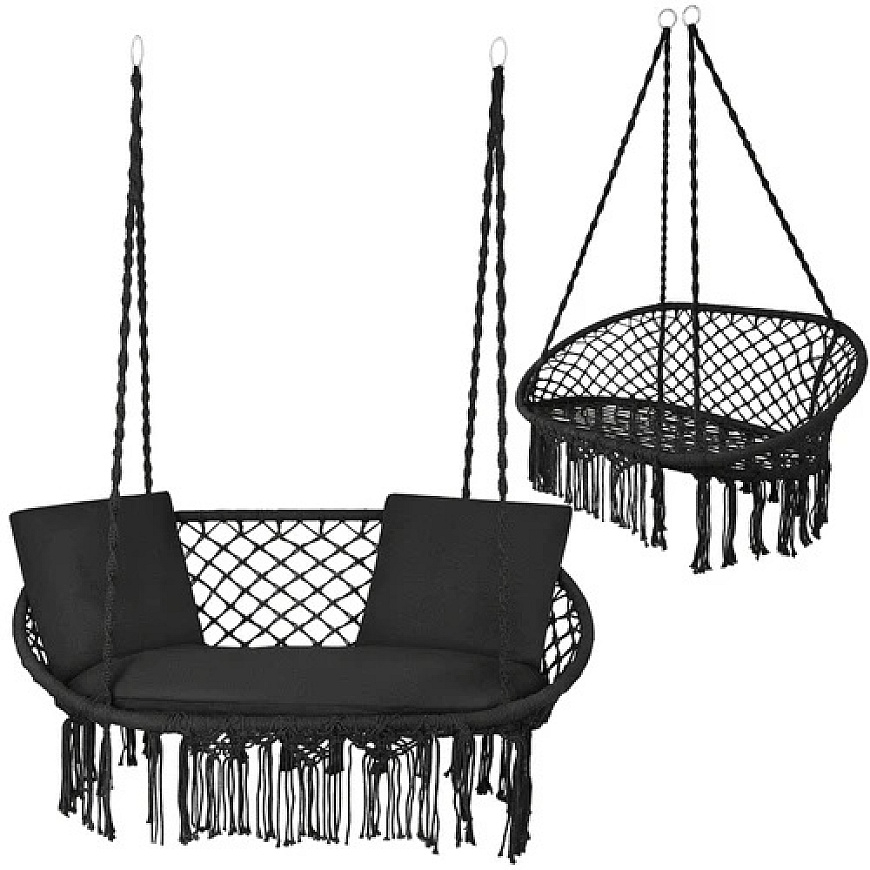 Gardlov Portable Swing Black "Crow's Nest" – 4
