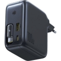 Sieninis įkroviklis EnerCore CJ11 100 W USB-A + USB-C su integruotu USB-C kabeliu 0,8 m juodas E0120M00 (6932172695606) Sieninis įkroviklis EnerCore CJ11 100 W USB-A + USB-C su integruotu USB-C kabeliu 0,8 m juodas E0120M00 (6932172695606)