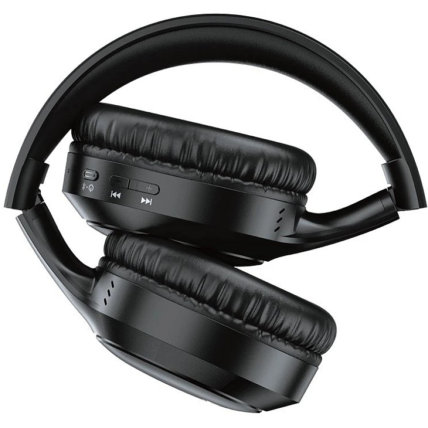 Genius HS-800BT kõrvaklappid mikrofoniga, juhtmevabad, mustad, bluetooth