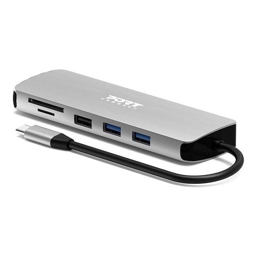 PORT DESIGNS Docking Type C 9 In 1 - 1 X 4K HDMI - Pd 85W - Retail Btoc Only |