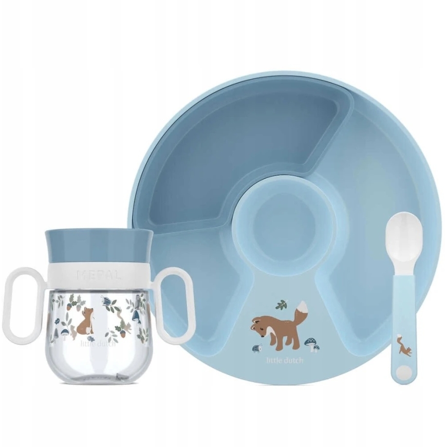 Rosti Mepal Mepal 3-piece children's tableware set ‘Forest Friends’ – 5