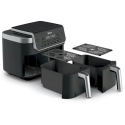 Ninja Foodi Dual Zone DZ801EU kuumailmafritti, musta, 2470 W, 7.6 l Ninja Foodi Dual Zone DZ801EU kuumailmafritti, musta, 2470 W, 7.6 l