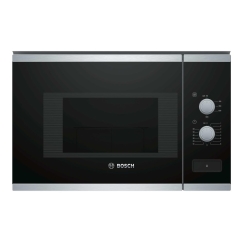 Bosch BFL520MS0 mikroviļņu krāsns Melns, Nerūsējošs tērauds Kombinētā mikroviļņu krāsns Iebūvēts 20 L 800 W
