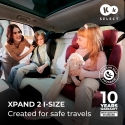 KINDERKRAFT turvaistuin XPAND 2 PRO, i-Size 100–150 cm, musta, KCXPPR02BLK0000 KINDERKRAFT turvaistuin XPAND 2 PRO, i-Size 100–150 cm, musta, KCXPPR02BLK0000