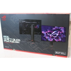 PĀRDOŠANA. ROG PG27UCWM Spēļu monitors 27" OLED 3840x2160/16:9/250cd/m2/0.03ms Display port, HDMI | PĀRDOŠANA. | Garantija 36 mē