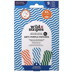 Wild Stripes hydrokolloidiaknen laastarit, läpinäkyvät aknen laastarit, XL-koko