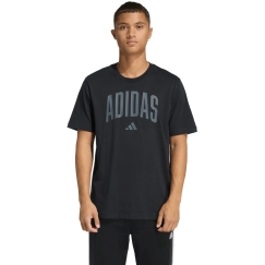 Miesten T-paita adidas Collegiate Lineage musta KH4592 (XL)