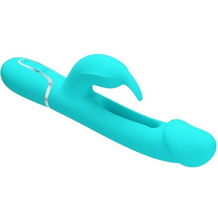 Pretty Love Flirtation PRETTY LOVE - Green Massager, 7 Vibration Functions, 4 Licking Settings