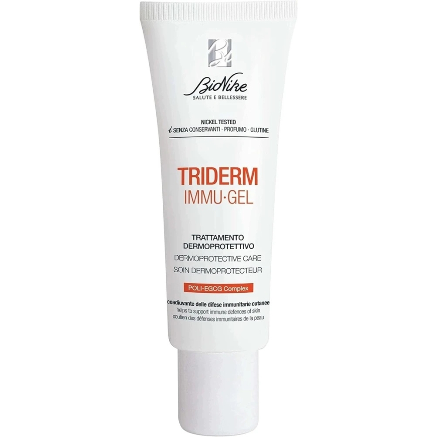 Ahava BioNike, Triderm Immu-Gel, nuorentava ja suojaava, päivittäinen ja yökäyttöön, paikallisvaikutteinen geeli, kasvoille, 30 – 3