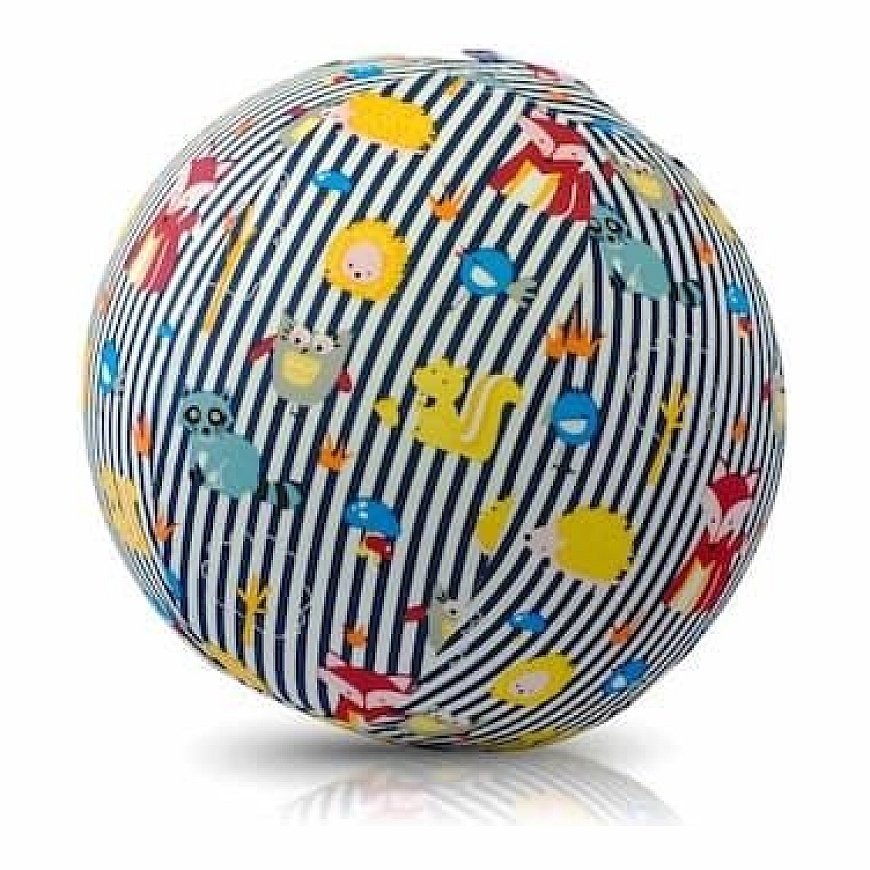 Акция! Латексный шар Bubabloon с текстильным чехлом Animal Stripes Blue (5060456040383)