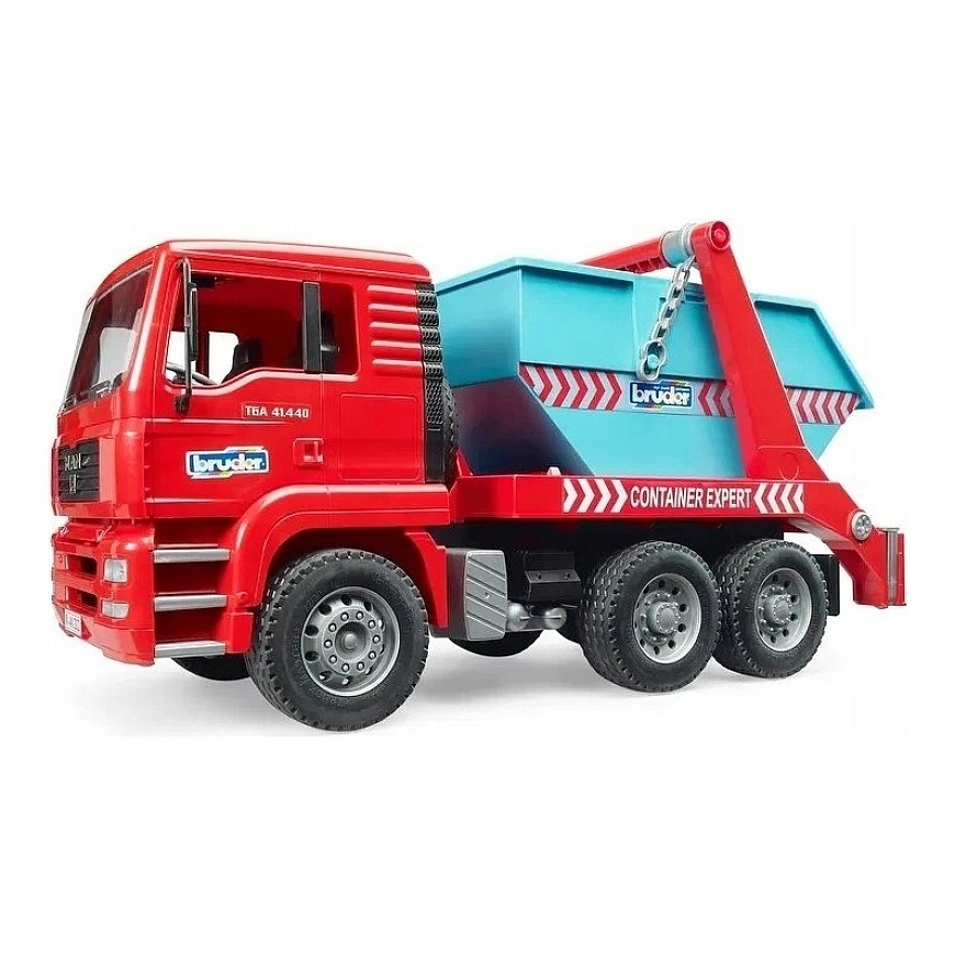 BRUDER MAN TGA Skip Container Truck, 02741 – 3