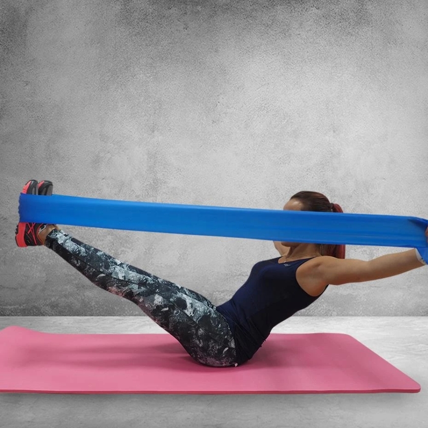 Profit Long Medium Resistance Band 200x15x0.45cm, blue DK 2227 – 4
