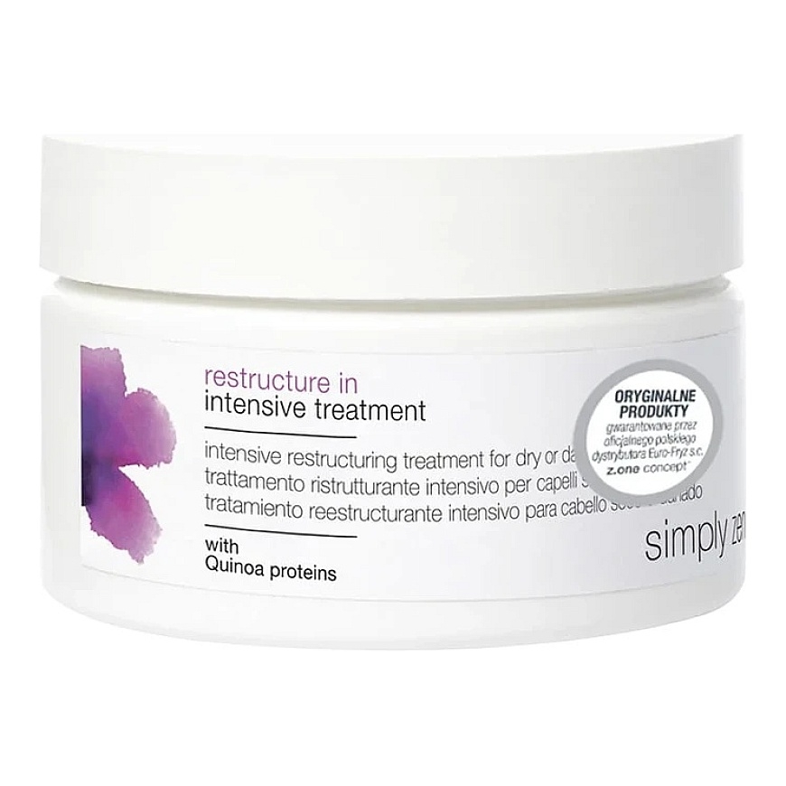 Simply Zen Restructure In Intensive Hair Cream, Restorative Effect, 200 ml