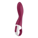 "Satisfyer SATISFYER_Heated Thrill Vibrator" vibrators ar "Connect" lietotni violetā krāsā