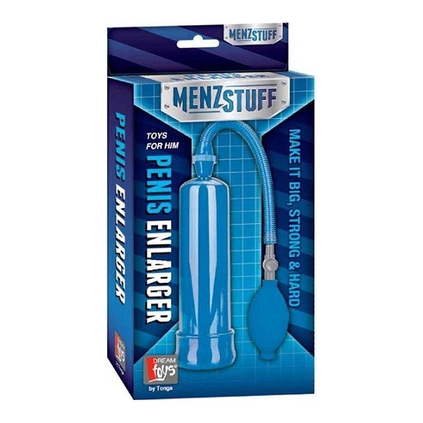 Dream Toys Помпа-Menzstuff Увеличитель пениса Синий – 3