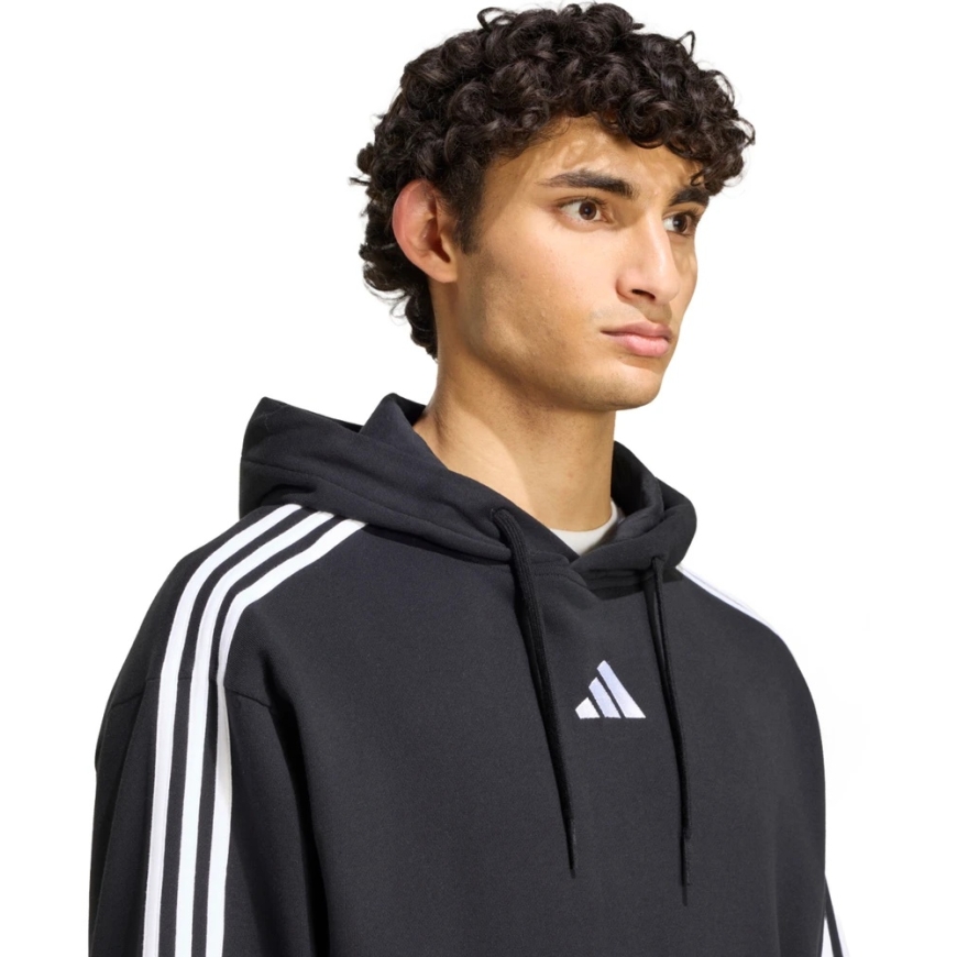 adidas Essentials 3-Stripes French Terry huppari miehet musta KY6605 (S) – 4