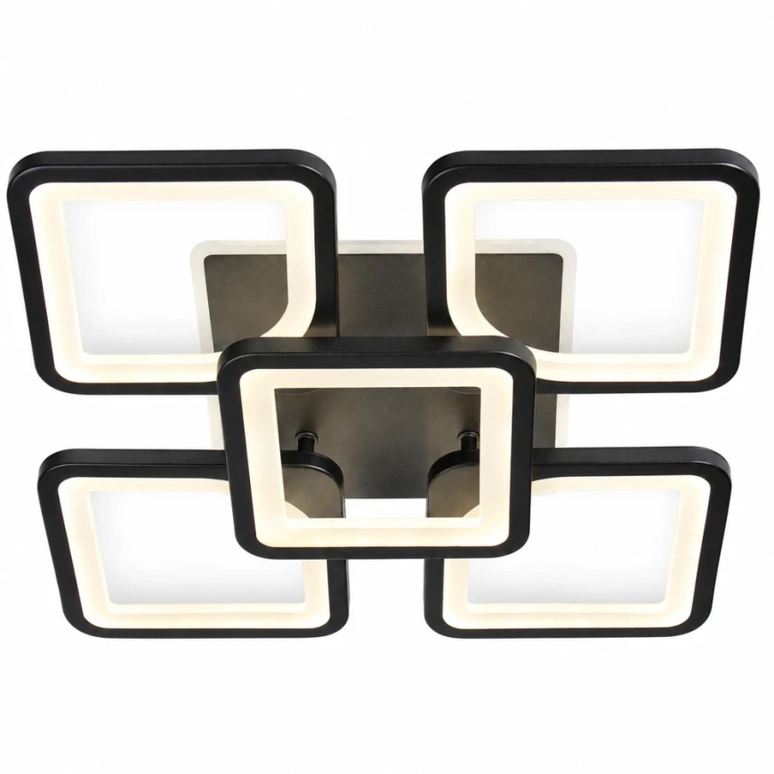 Ceiling Lamp ATL ZD214 LED RGB Black + Remote