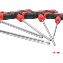 Torx-avainsarja T-muotoisella kahvalla, 8 kpl. AMIO-04827 Torx-avainsarja T-muotoisella kahvalla, 8 kpl. AMIO-04827
