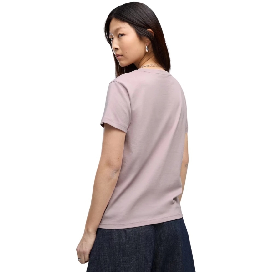 Naisten T-paita Puma Ess Standard Small Logo Tee pölynpunainen 695752 49 (S) – 3