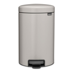 BRABANTIA prügikast pedaaliga NewIcon 12 l Soft Grey 252303 (8710755252303)