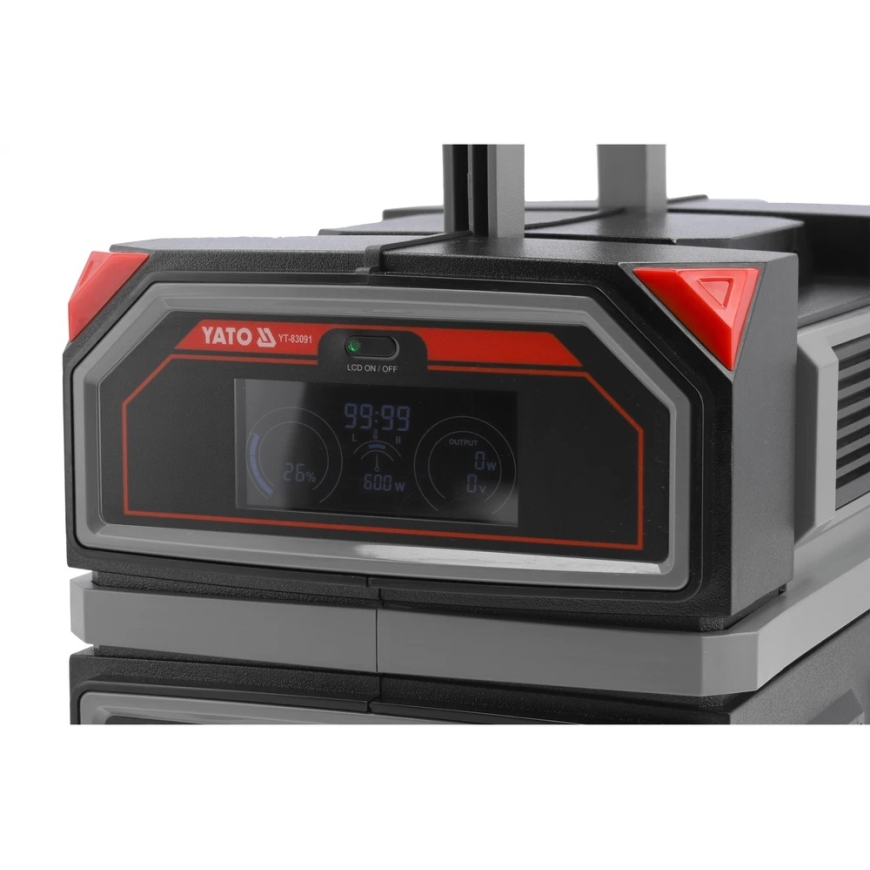 Toya Sa Poland Nešiojama maitinimo stotis 600W, 504WH, 230V, USB-C PD | power bank (YT-83091) – 2