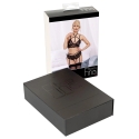 Open Fine Sexy Set Bra Set Black M Open Fine Sexy Set Bra Set Black M