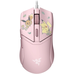Razer Cobra Pelė žaidimams, su laidu, 8,500 DPI, Chroma RGB – Pikachu/Eevee
