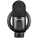 Mikrofons - Godox UMic12 USB kondensatora kardioīds ar austiņu ligzdu melns Mikrofons - Godox UMic12 USB kondensatora kardioīds ar austiņu ligzdu melns