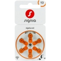 Akku - Signia 13 6BL Sinkki-ilma Kuulolaitteen Akku 1.45V Akku - Signia 13 6BL Sinkki-ilma Kuulolaitteen Akku 1.45V