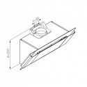 Hood BREGO Futura 90 White Hood BREGO Futura 90 White