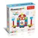 PICASSO TILES Magnetic Constructor HedgeHog blocks 41 pcs, PTB41 PICASSO TILES Magnetic Constructor HedgeHog blocks 41 pcs, PTB41