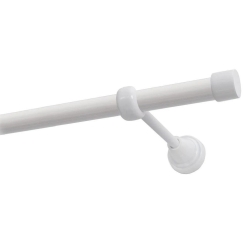 Decastyl Kertakäyttöinen karnissi FI 19 mm valkoinen 160 cm LUNA KOWALSKI