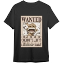 Toei Animation One Piece Monkey D. Luffy Wanted aikuisten t-paita Toei Animation One Piece Monkey D. Luffy Wanted aikuisten t-paita